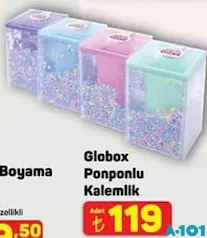 GLOBOX PONPONLU KALEMLİK fiyat ve kampanya bilgisi